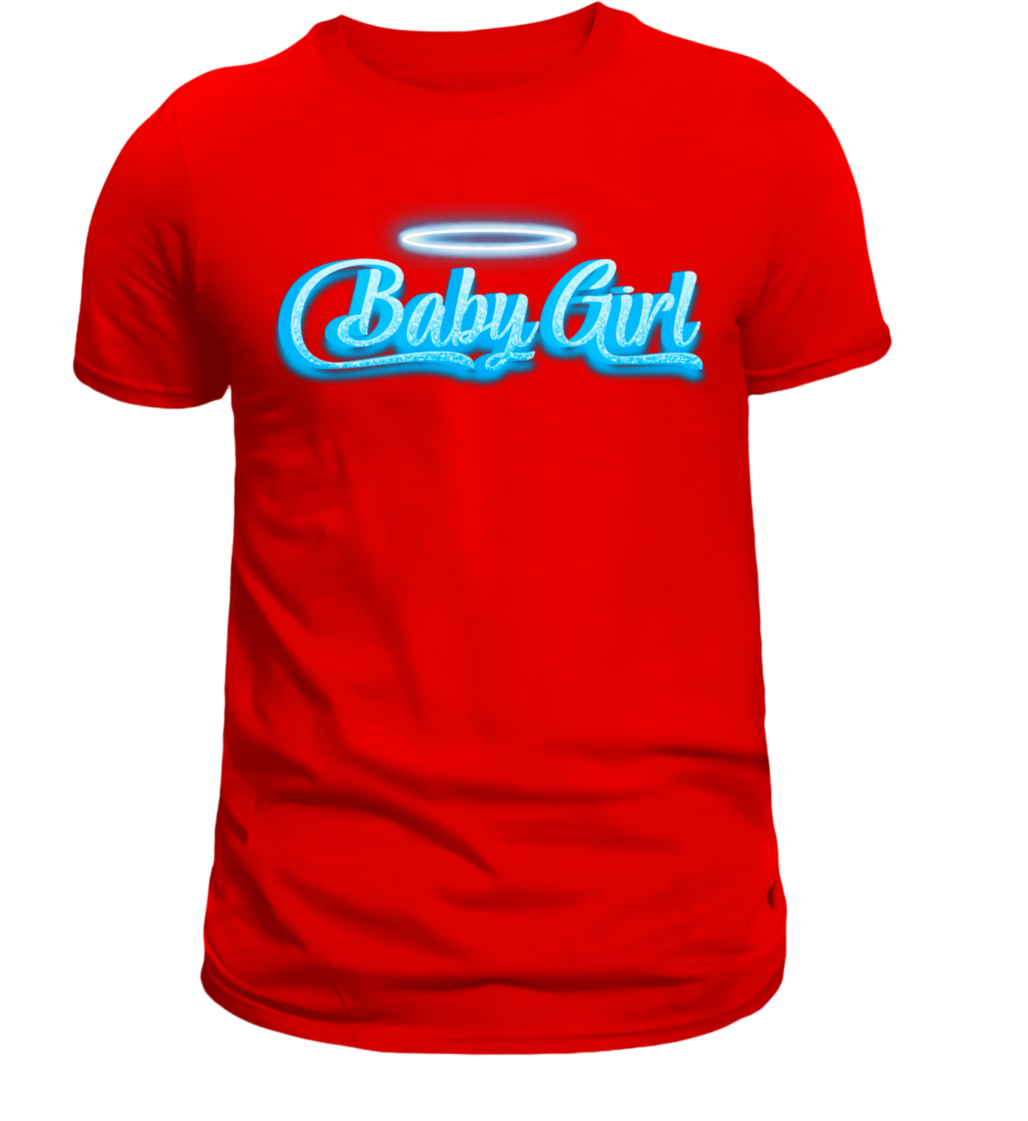 Baby Girl T-Shirt Blue design