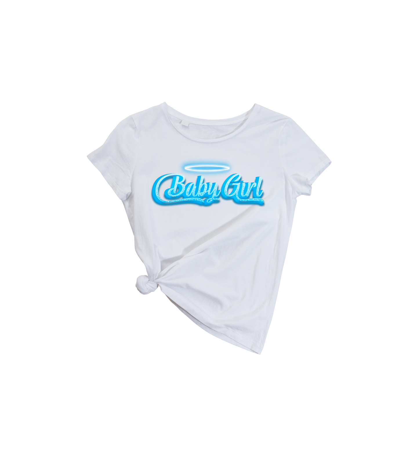 Baby Girl T-Shirt Blue design