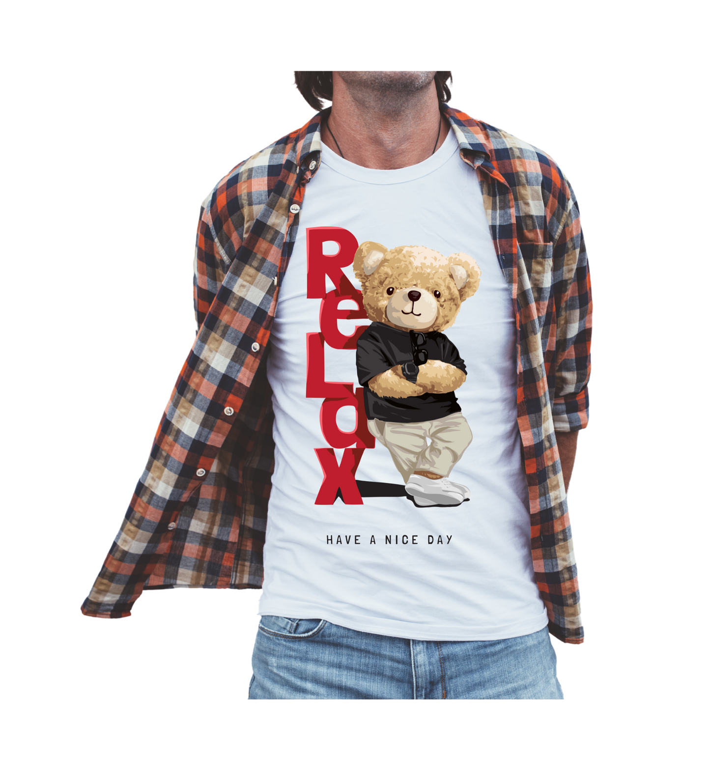 Have a Nice Day - Teddy T-Shirt