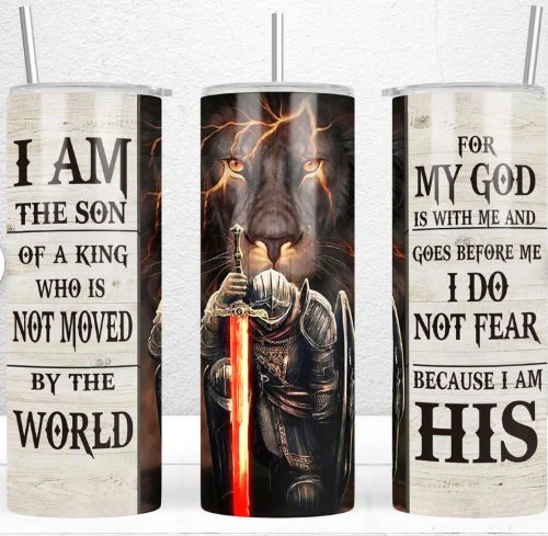 I Am the Son of a King Tumbler