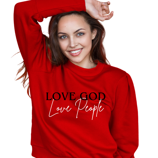 Love God Love People SweatShirt